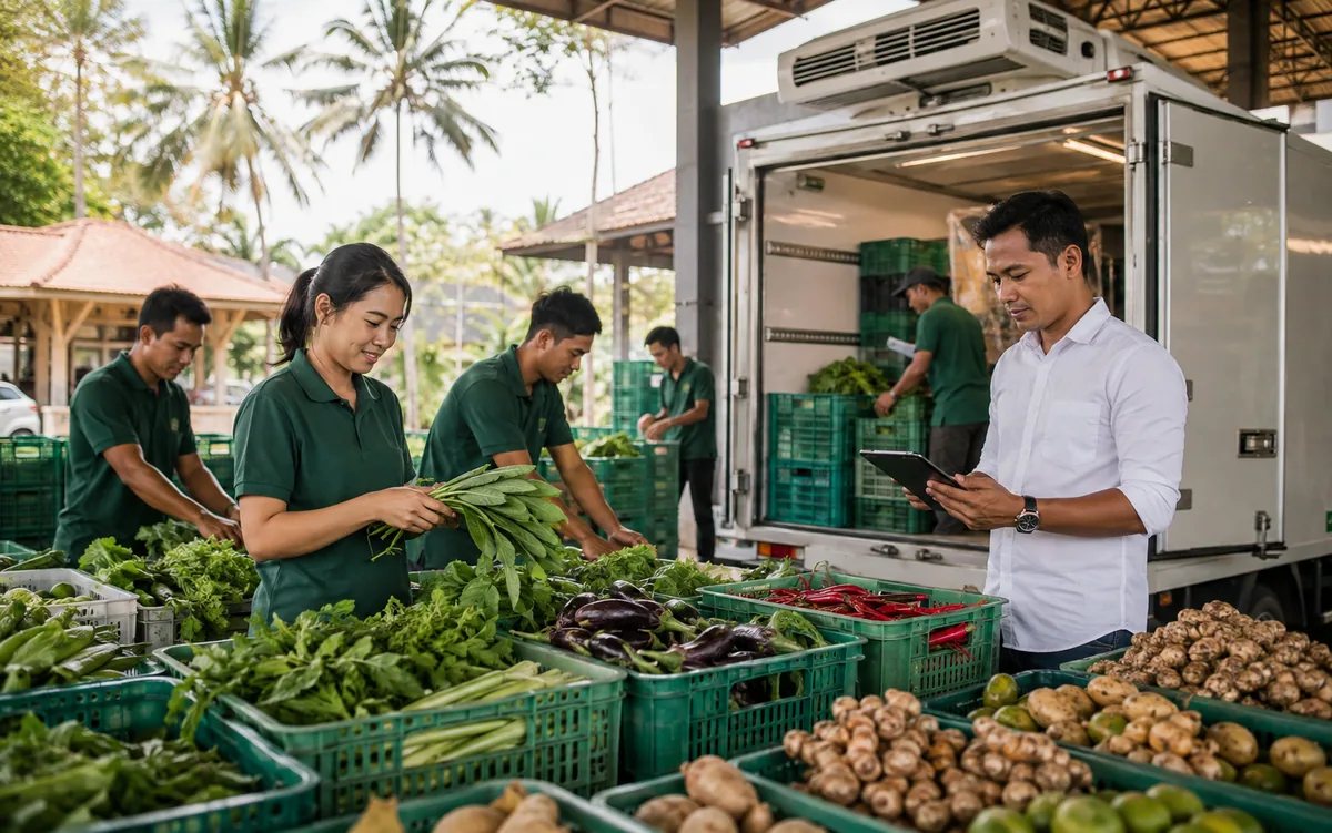Tim Food Supply Bali mengelola mutu, pergudangan, dan distribusi produk pangan lokal